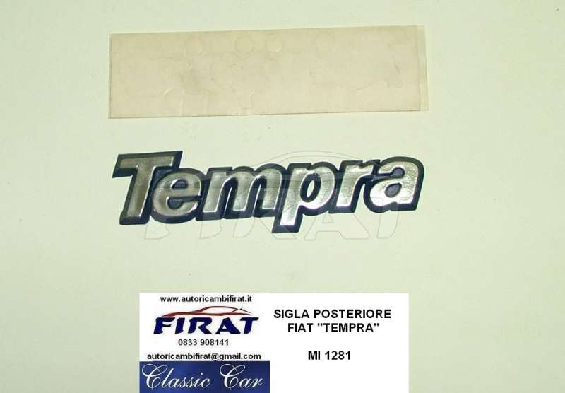 SIGLA FIAT TEMPRA POST.